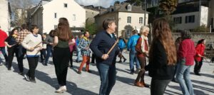 Lo Paulotiau, répétition de danses de bâtons, Bizanos (64) @ Centre socio-culturel